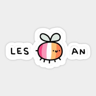lesbeean Sticker